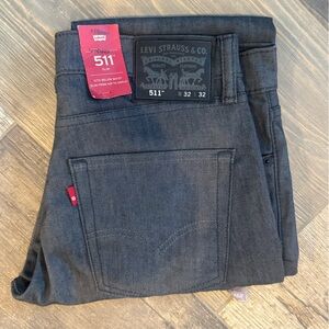 Levi's 511 Men's Dark Gray Slim Jeans